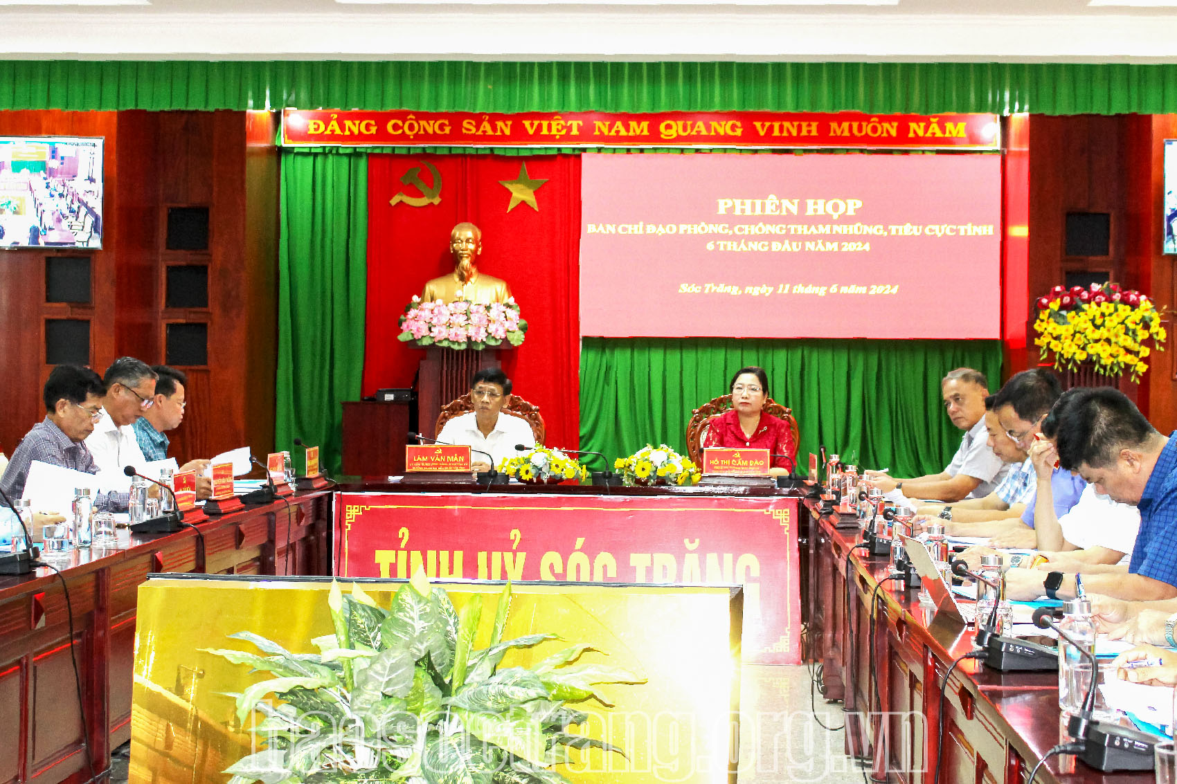 Hoạt động Ban Chỉ đạo Phòng chống tham nhũng, tiêu cực tỉnh Sóc Trăng ngày càng sâu sát, hiệu quả