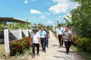 Khởi sắc phong trào xây dựng nông thôn mới ở Sóc Trăng