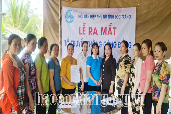 Ra mắt 35 tổ truyền thông cộng đồng