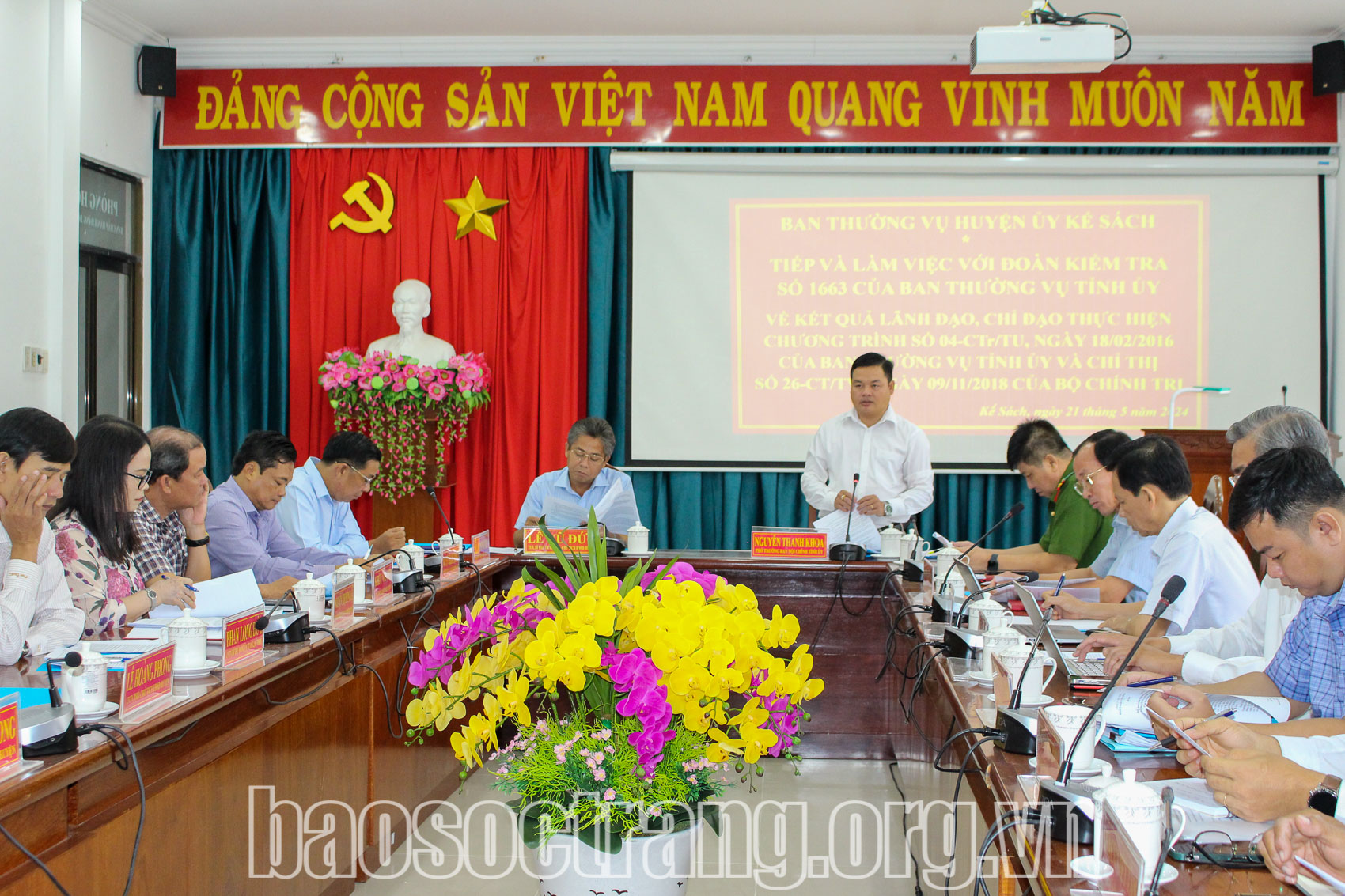 Kế Sách tăng cường sự lãnh đạo của Đảng đối với công tác phát hiện, xử lý vụ việc, vụ án tham nhũng