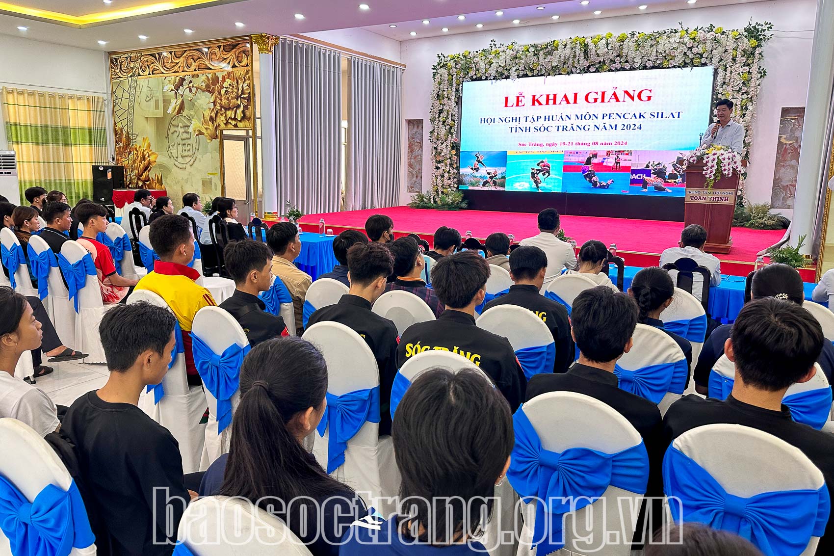 Hơn 60 học viên tham dự khai giảng tập huấn môn Pencak Silat tỉnh Sóc Trăng