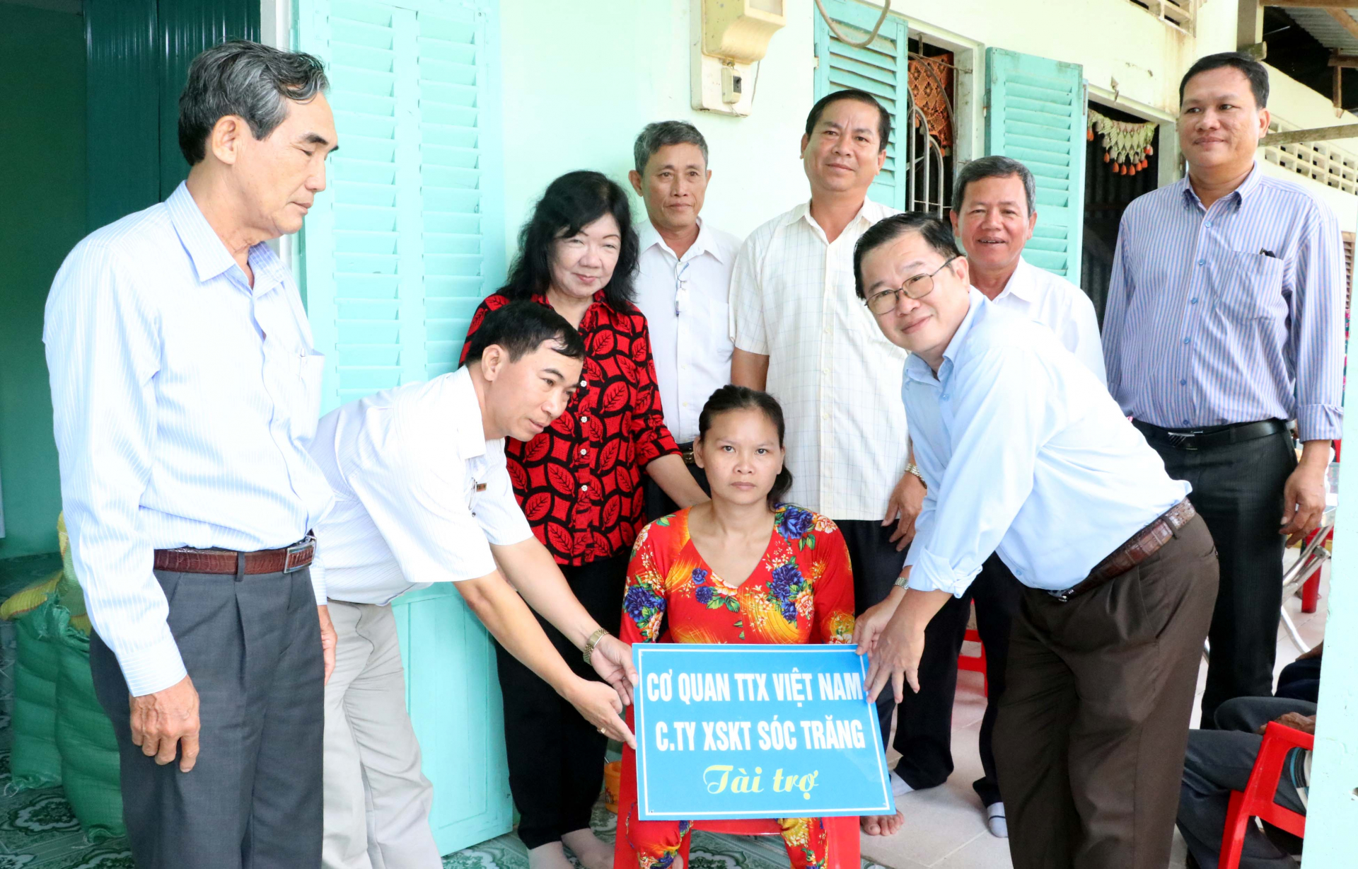 Hoạt động hỗ trợ nạn nhân Da cam và người nghèo khó tại xã Thạnh Thới An