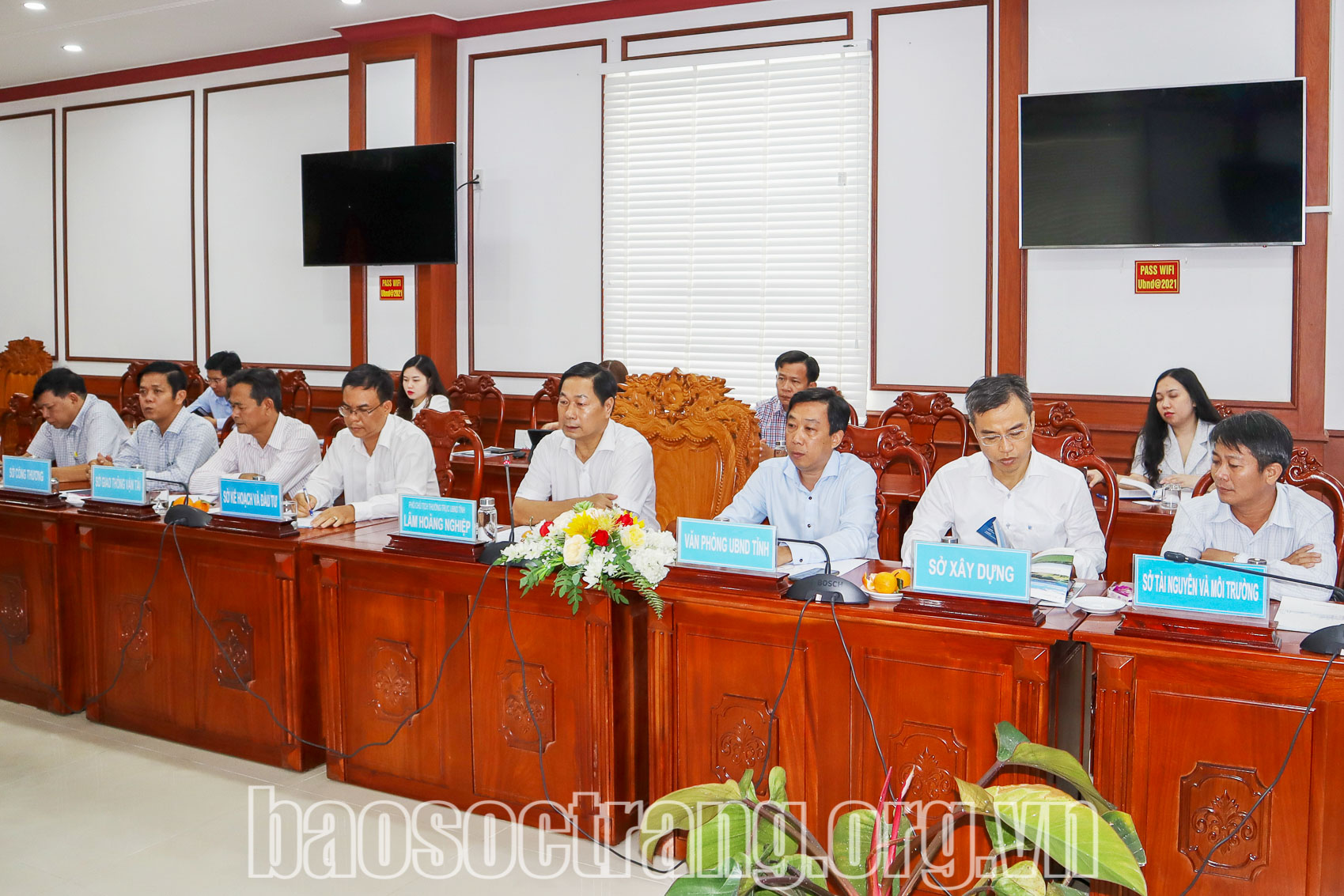 Lãnh đạo tỉnh Sóc Trăng tiếp và làm việc với nhà đầu tư Trung Quốc