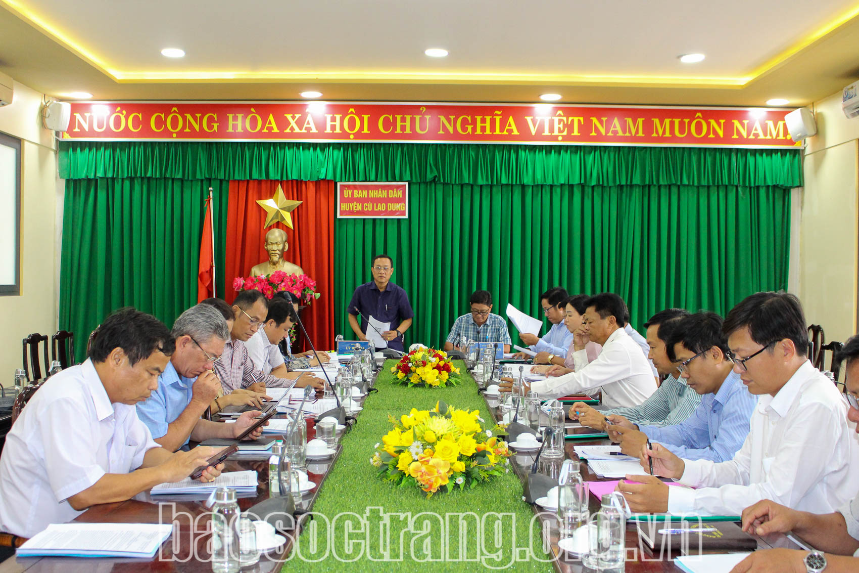 Huyện Cù Lao Dung chuẩn bị sẵn sàng cho Đại hội đại biểu các dân tộc thiểu số lần thứ I