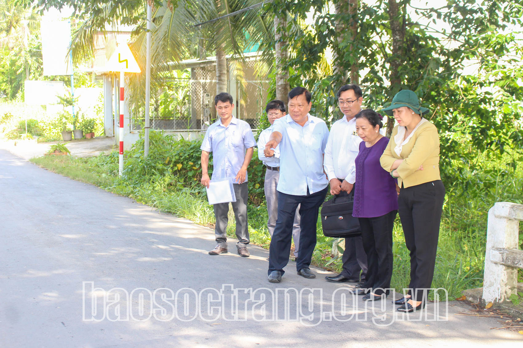 Khảo sát thực tế các cây cầu được đề xuất xây mới trên địa bàn huyện Kế Sách