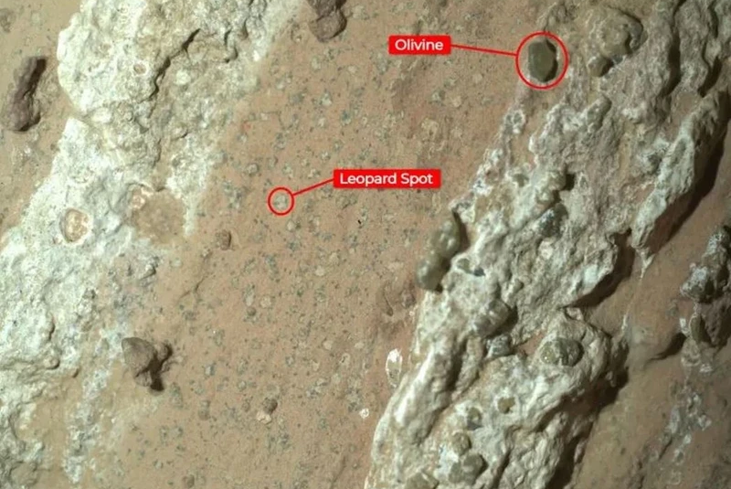 Xe tự hành của NASA phát hiện dấu vết của sự sống trên Sao Hỏa