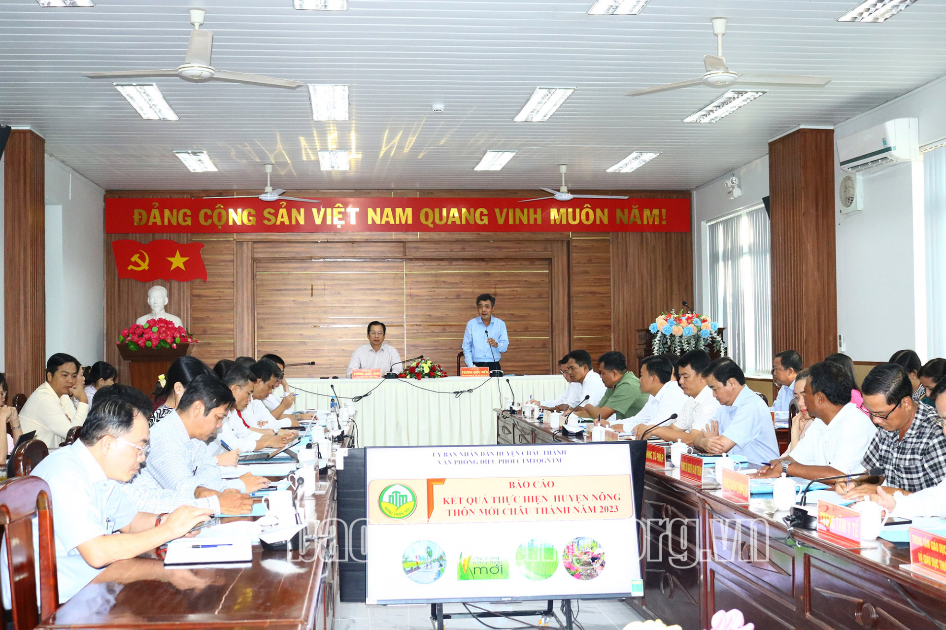 Hỗ trợ huyện Châu Thành hoàn thành các tiêu chí công nhận huyện nông thôn mới