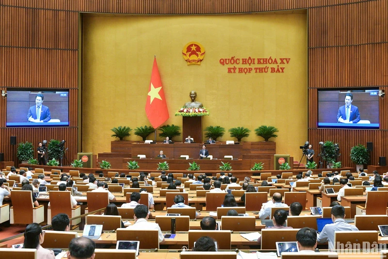 Thông cáo báo chí số 29, Kỳ họp thứ 7, Quốc hội khóa XV