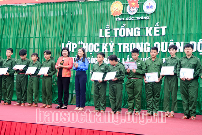 Tổ chức Lễ tổng kết lớp Học kỳ trong quân đội lần thứ IX, năm 2023