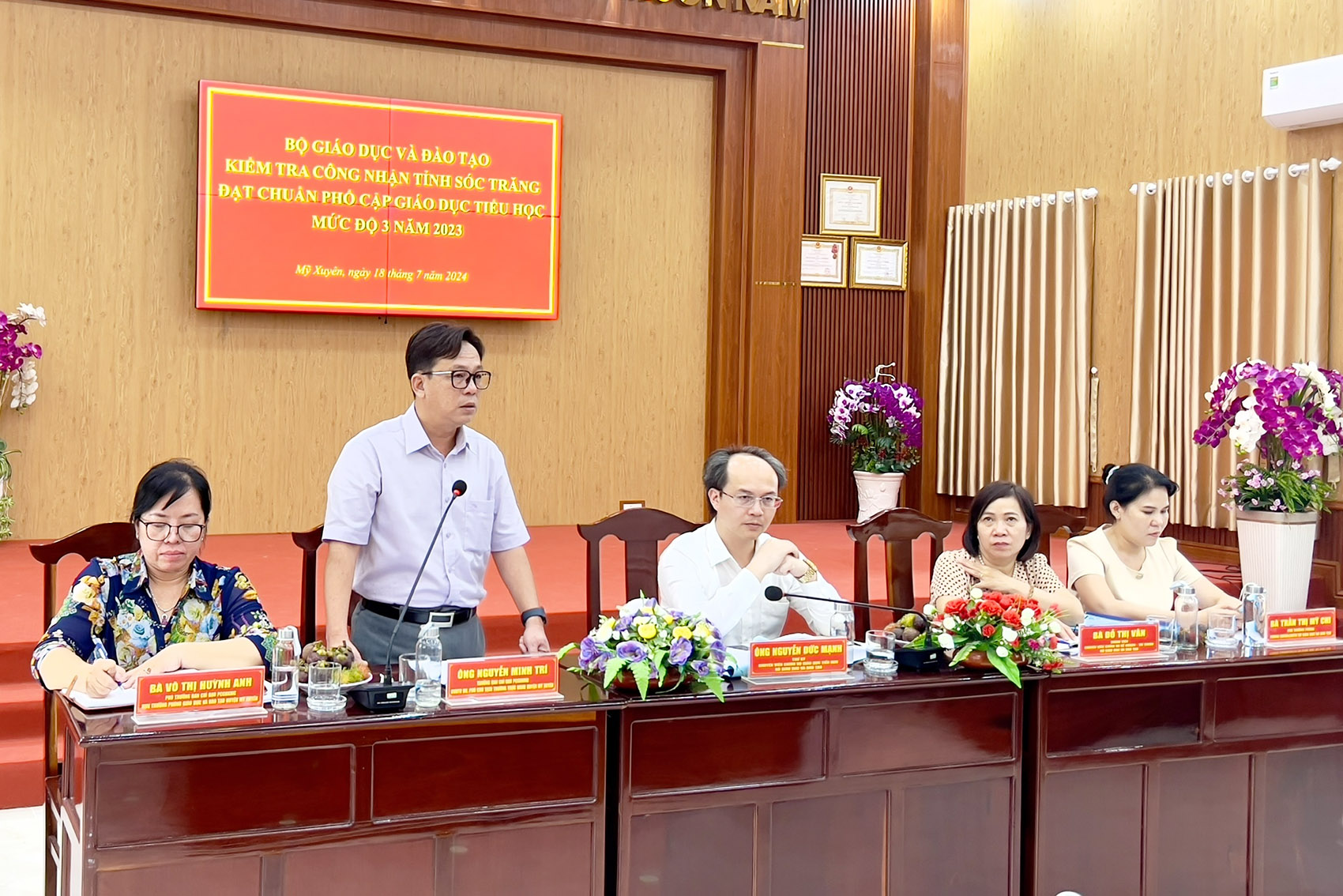 Huyện Mỹ Xuyên thực hiện tốt phổ cập giáo dục tiểu học mức độ 3