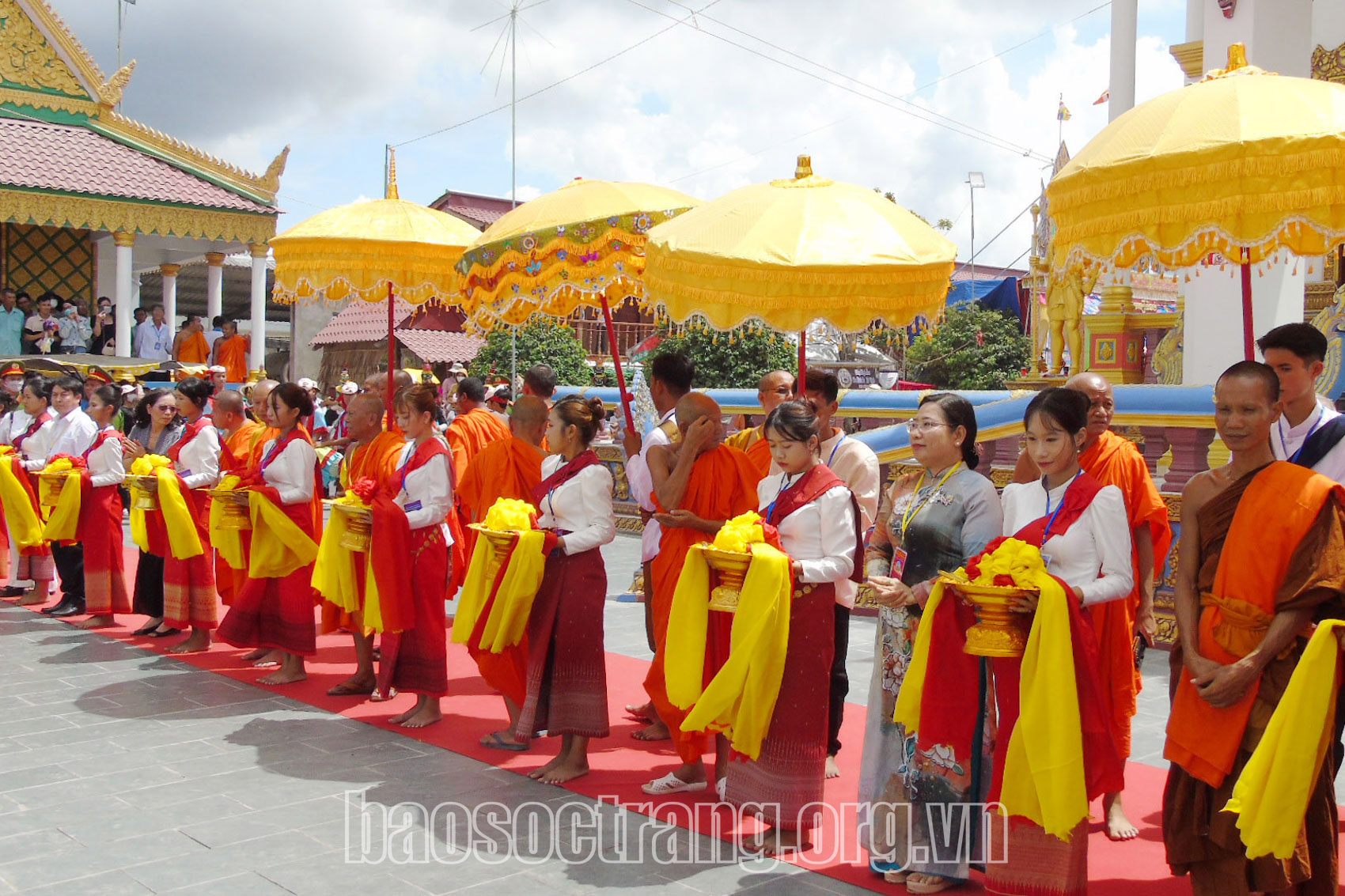 Khánh thành kiết giới sây ma chùa Kos Tung