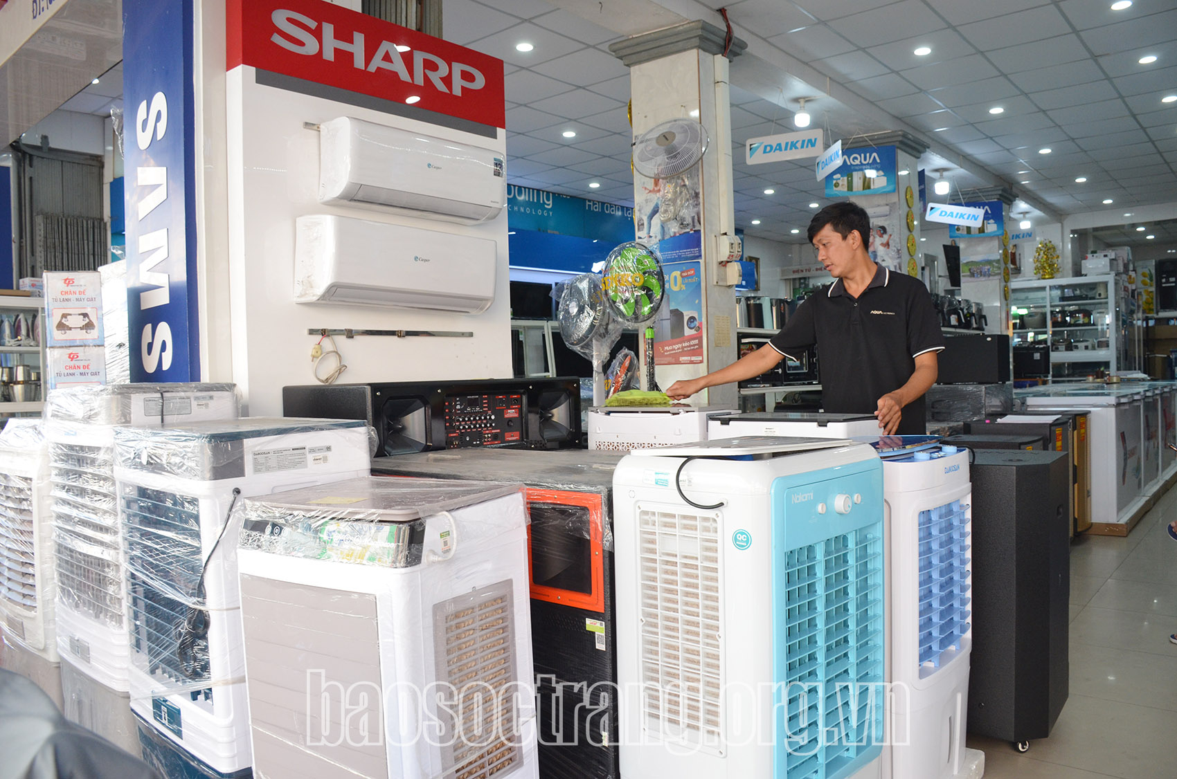 Thiết bị làm mát “nóng” theo thời tiết