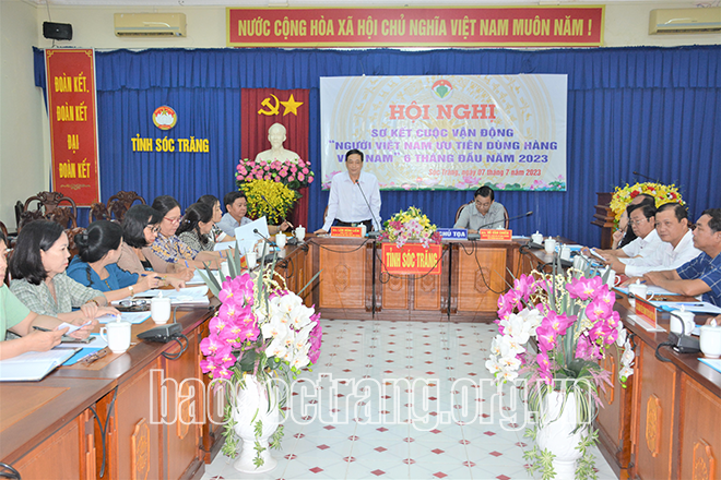 Tuyên truyền, vận động nhân dân thực hiện tốt Cuộc vận động “Người Việt Nam ưu tiên dùng hàng Việt Nam”