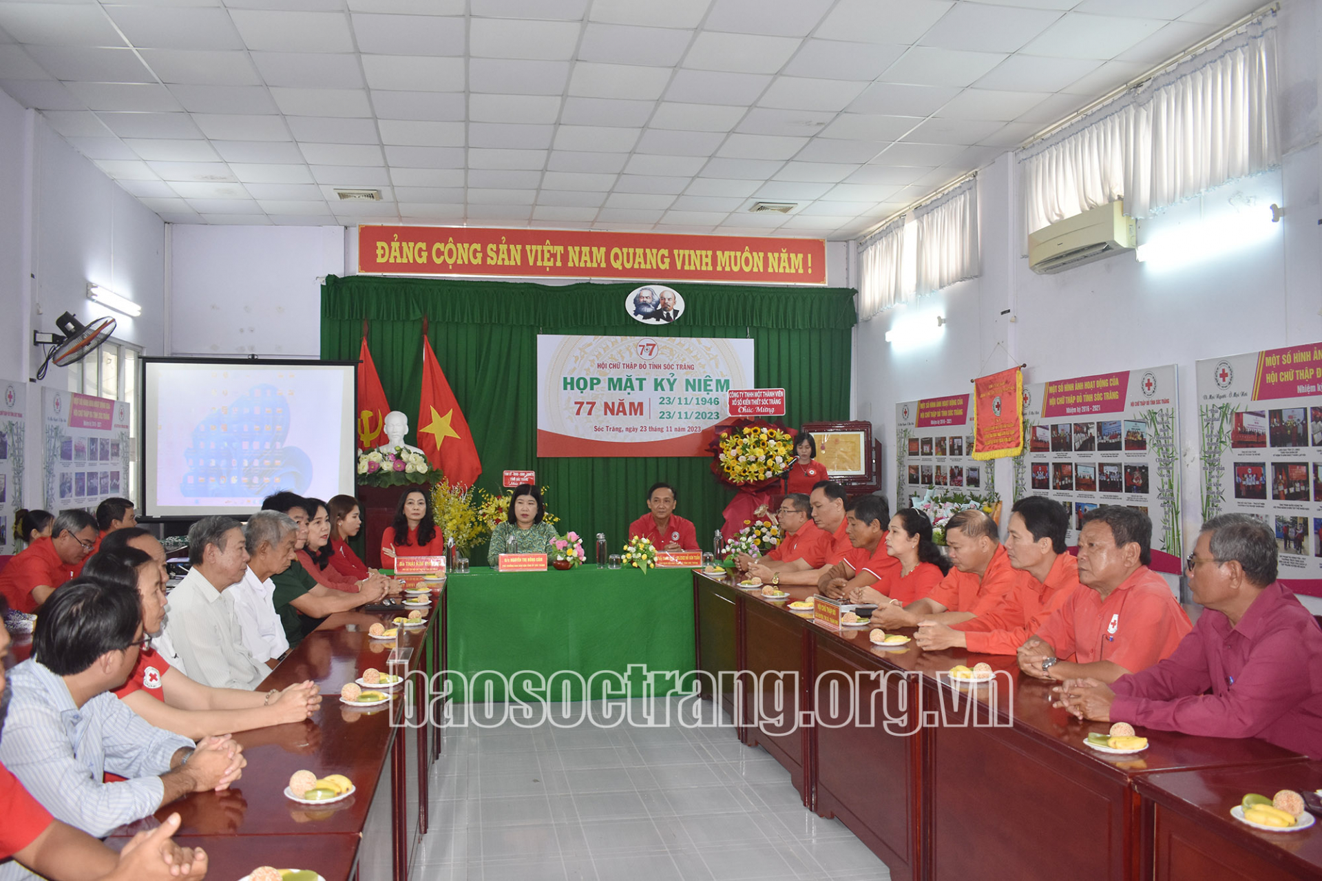 Họp mặt kỷ niệm 77 năm ngày thành lập Hội Chữ thập đỏ Việt Nam