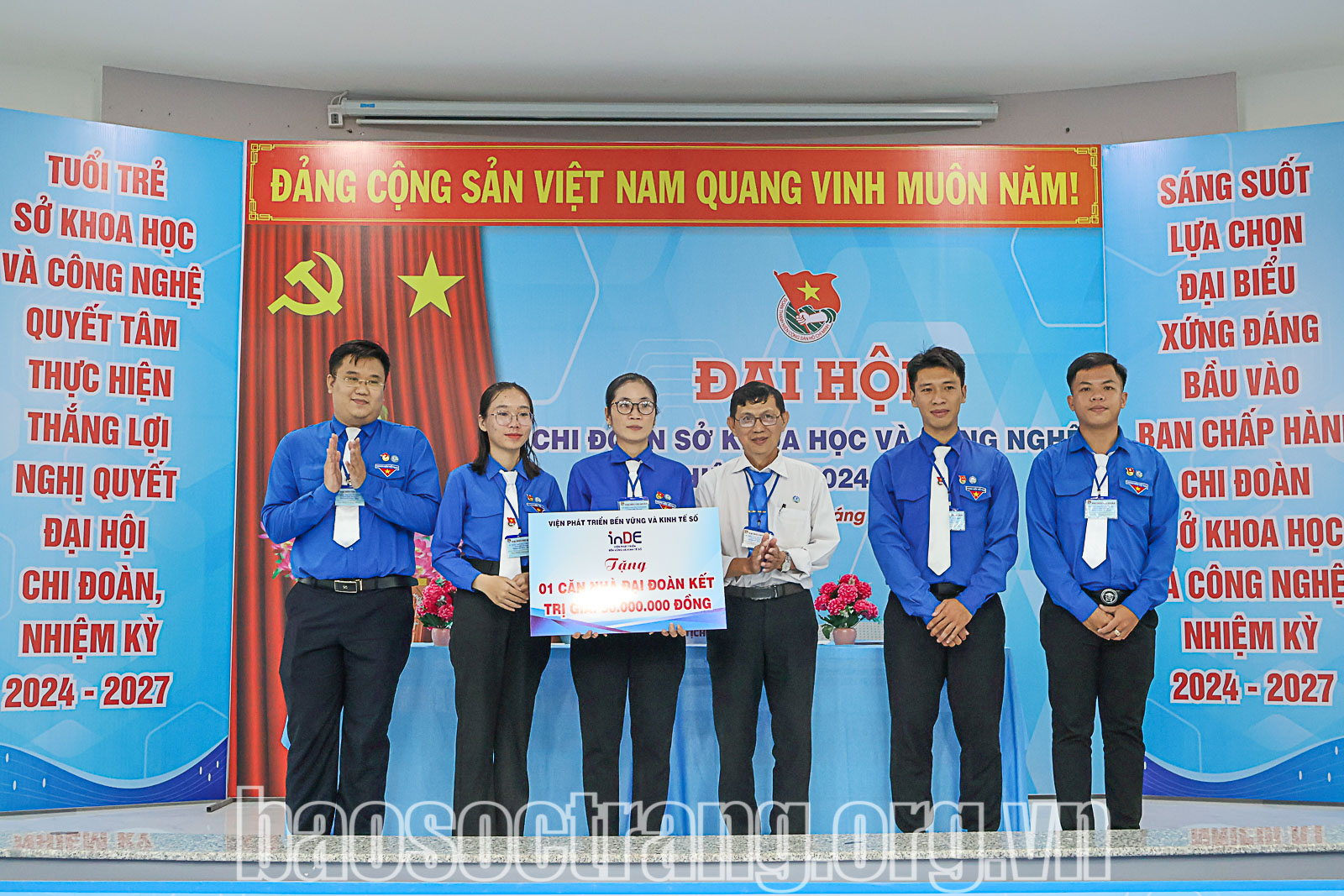 Tổ chức thành công Đại hội điểm Chi đoàn Sở Khoa học và Công nghệ Sóc Trăng