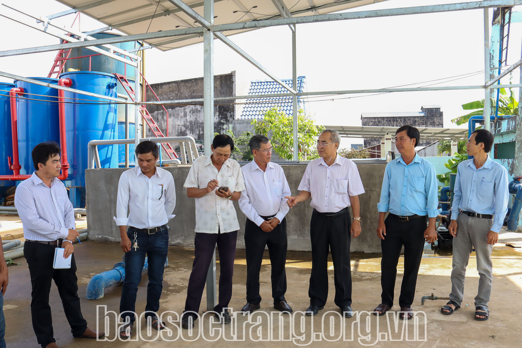 Khảo sát tình hình thiếu nước sinh hoạt