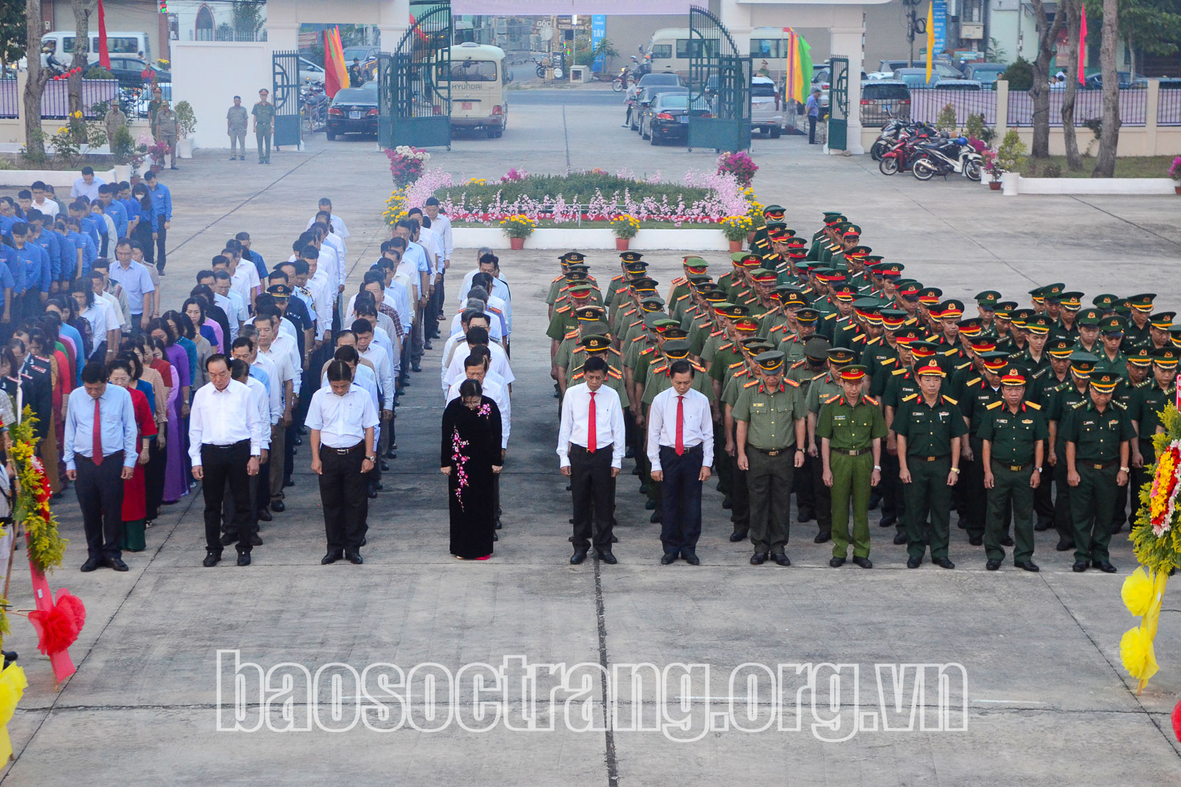 Viếng Nghĩa trang liệt sĩ tỉnh nhân dịp tết Nguyên đán Giáp Thìn năm 2024